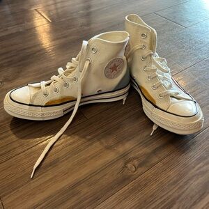 Converse High-Tops with Retro Color Accents